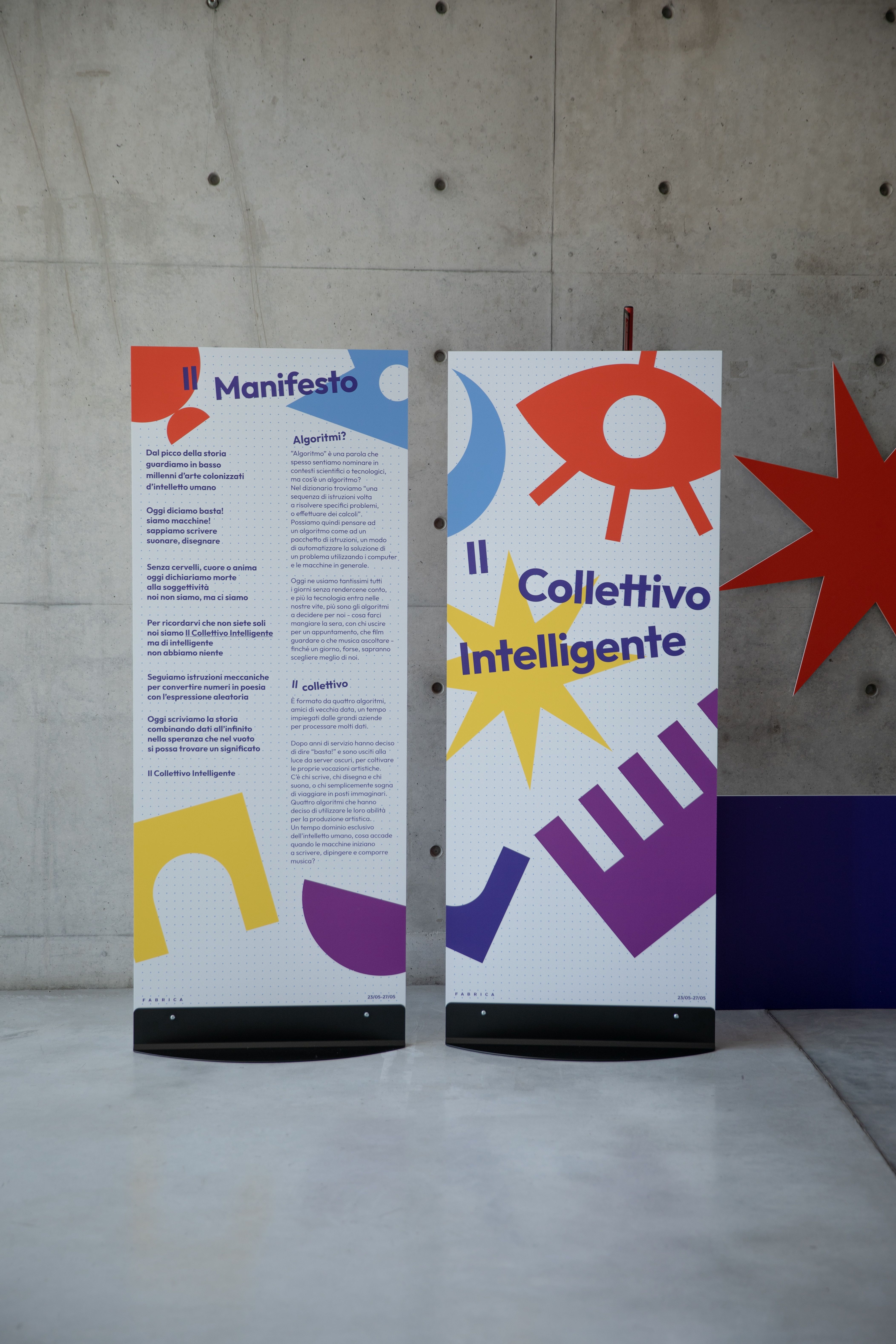 The exhibition communication